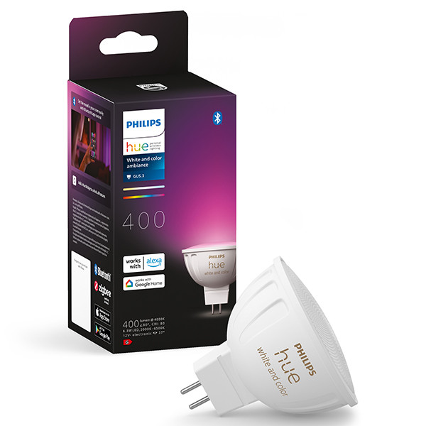Philips Hue Spot GU5.3 MR16 White Color Ambiance 400 lumen 6.3W Philips HUE 123led